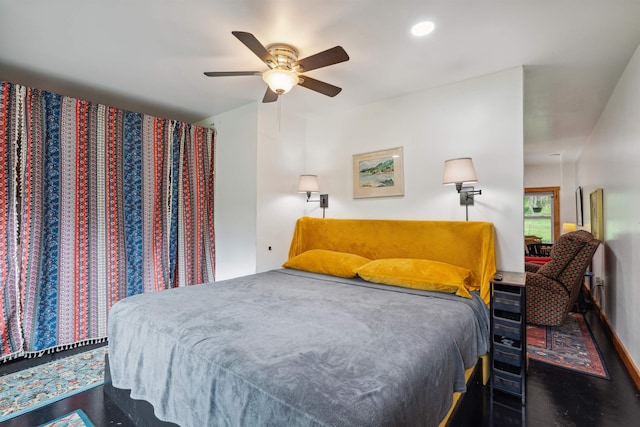 103 Potash Hill Rd, Tunbridge, VT 05077 - bedroom with ceiling fan