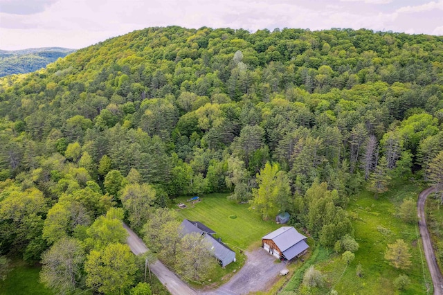 103 Potash Hill Rd, Tunbridge, VT 05077 - aerial view of a forest