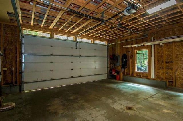 400 Turkey St, Tamworth, NH 03886 - garage featuring a garage door opener