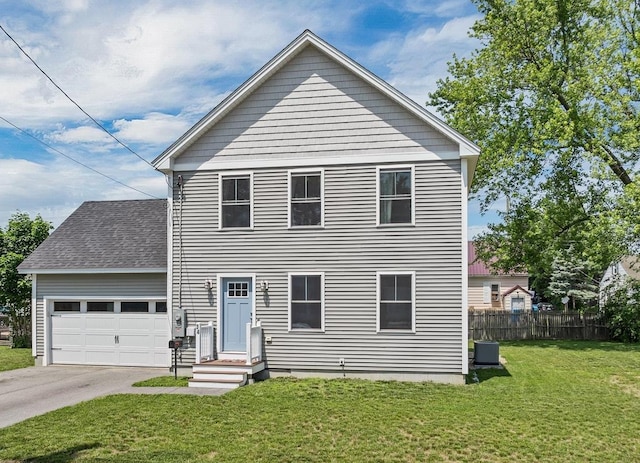 34 Leonard St, Rochester, NH 03867 - view of front of house with driveway and an attached garage