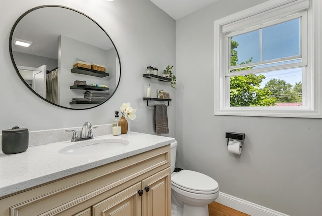 34 Leonard St, Rochester, NH 03867 - bathroom featuring vanity and plenty of natural light