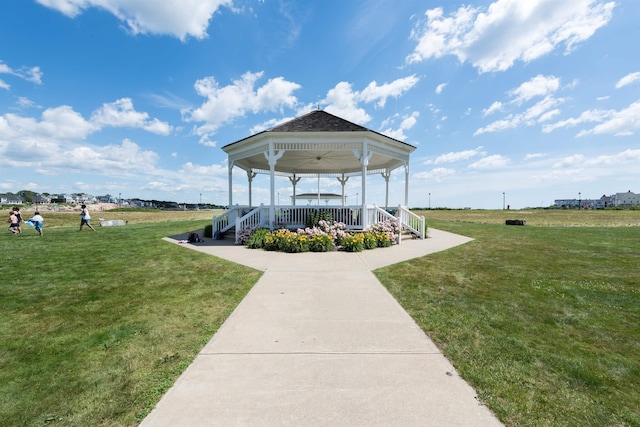 1 Ocean Ave Unit 210/212Fraction 3, York, ME 03909 - view of grassy yard featuring a porch