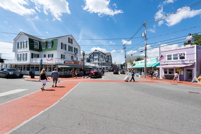 1 Ocean Ave Unit 210/212Fraction 3, York, ME 03909 - view of asphalt street with street lights, sidewalks, and curbs