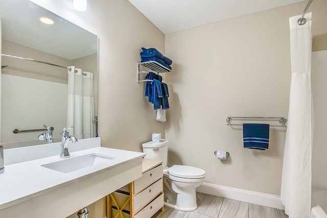 1 Ocean Ave Unit 210/212Fraction 3, York, ME 03909 - full bathroom with vanity, a shower with curtain, and marble finish flooring