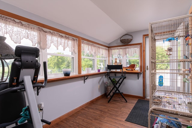 817 York Street Ext, Poultney, VT 05764 - sunroom / solarium with vaulted ceiling and healthy amount of natural light