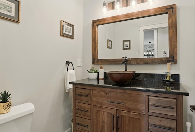 84 Shaw Rd, Northfield, NH 03276 - half bath with toilet and vanity