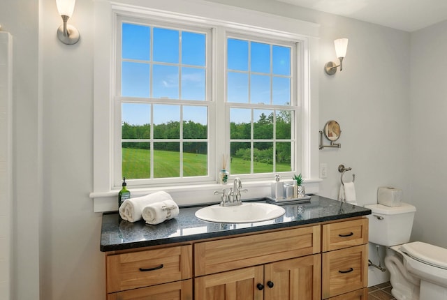 84 Shaw Rd, Northfield, NH 03276 - bathroom with vanity and toilet