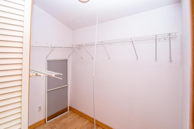 98 Rowell Rd, Lancaster, NH 03584 - walk in closet featuring light wood-style flooring