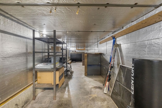 397 Strafford Rd, Strafford, NH 03844 - unfinished below grade area featuring heating fuel