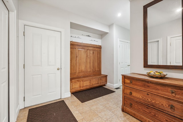 6 Walters Way, Exeter, NH 03833 - mudroom featuring baseboards and recessed lighting