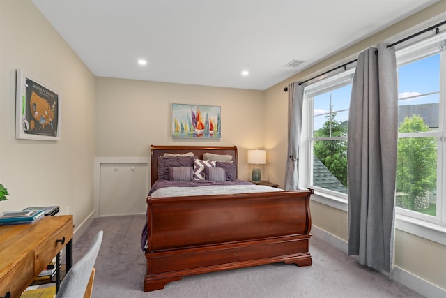 74 Childs Dr, Dover, NH 03820 - bedroom with light carpet and recessed lighting