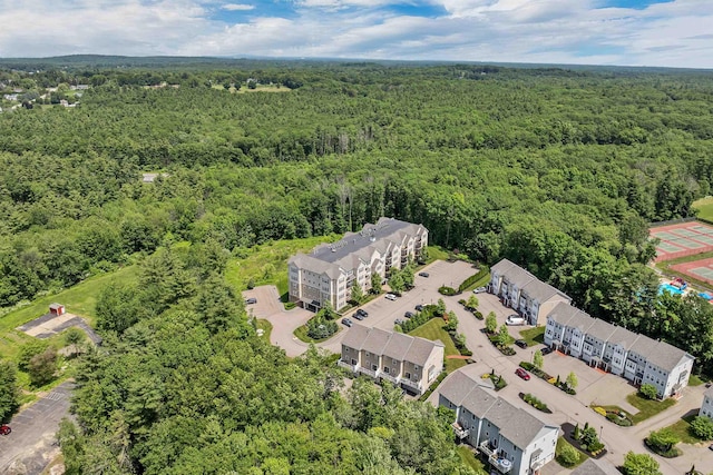 61 Acadia Ln Unit 309, Exeter, NH 03833 - aerial view of a heavily wooded area