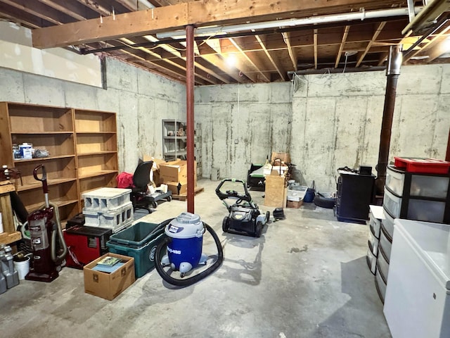 257 Crane St, Littleton, NH 03561 - view of unfinished below grade area