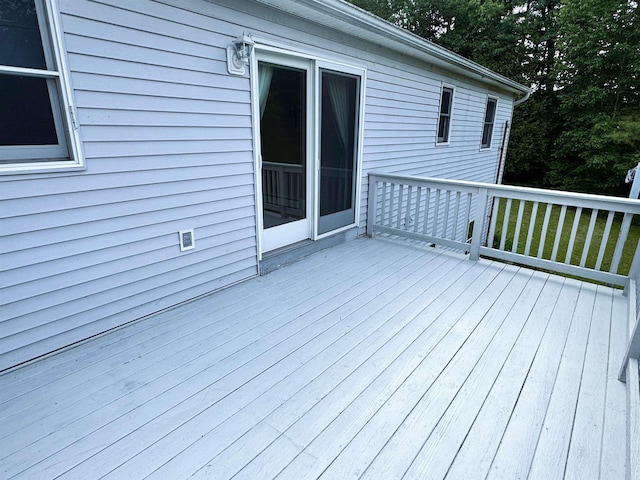 257 Crane St, Littleton, NH 03561 - view of deck