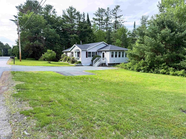 257 Crane St, Littleton, NH 03561 - view of front of house with a front yard
