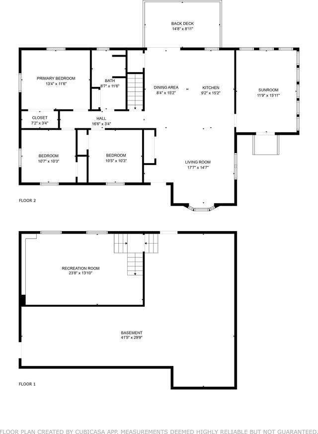 257 Crane St, Littleton, NH 03561 - view of property floor plan