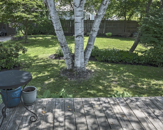 67 Pine Ave, Keene, NH 03431 - view of yard featuring a wooden deck