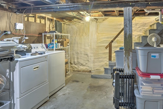 67 Pine Ave, Keene, NH 03431 - unfinished basement with washing machine and dryer and electric panel