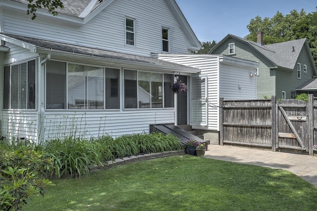 67 Pine Ave, Keene, NH 03431 - view of front facade featuring roof with shingles and a sunroom