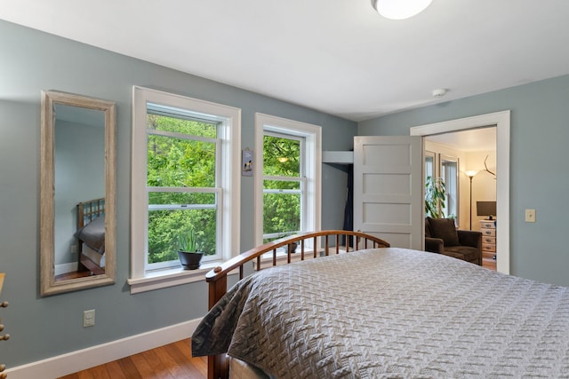 450 Ryan Rd, Duxbury, VT 05676 - bedroom featuring wood finished floors and baseboards