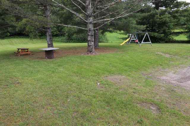 79 Huckleberry Ln Unit 19, Warren, VT 05674 - view of grassy yard with a playground
