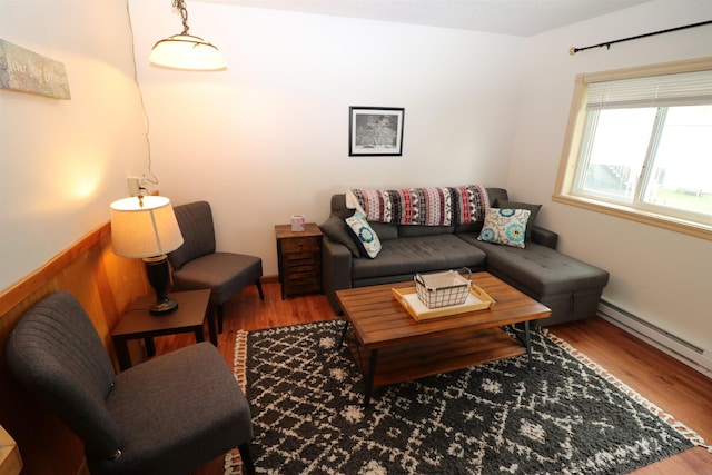 79 Huckleberry Ln Unit 19, Warren, VT 05674 - living room featuring wood finished floors