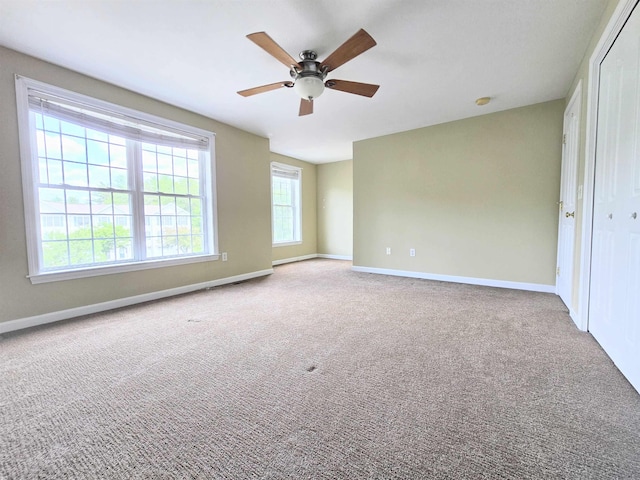 69 Mulberry St Unit 3, Concord, NH 03301 - unfurnished room with a ceiling fan and carpet flooring
