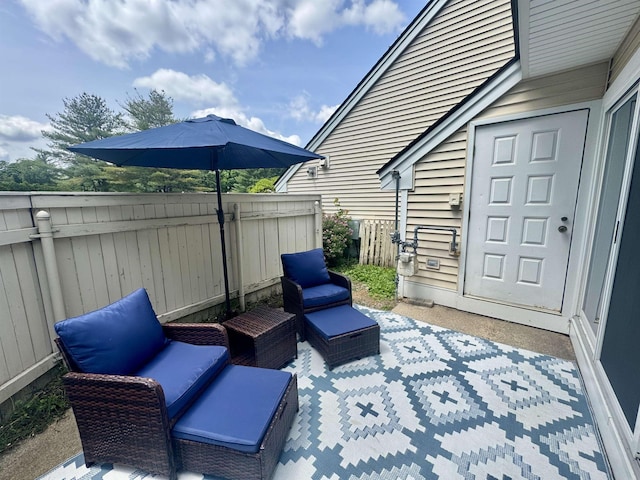 68 Franklin Hts, Rochester, NH 03867 - view of patio