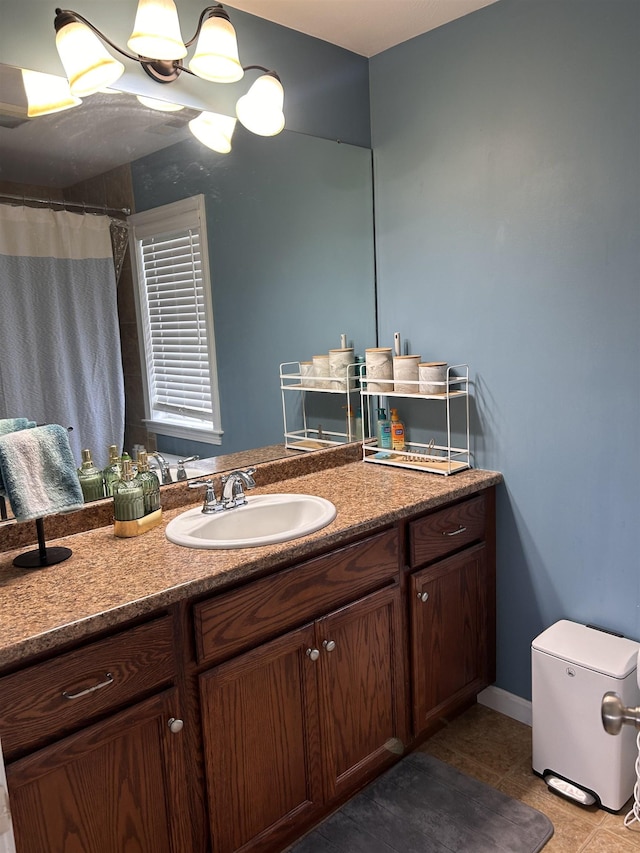 81 Cider St, Epping, NH 03042 - bathroom featuring vanity and tile patterned floors
