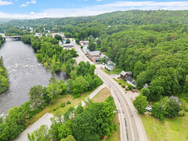 236 N Main St, Franklin, NH 03235 - drone / aerial view of a heavily wooded area