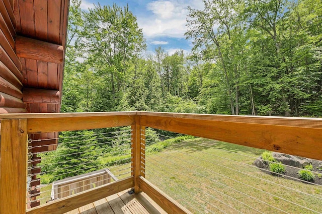 203 Orris Rd, Thornton, NH 03285 - view of wooden deck