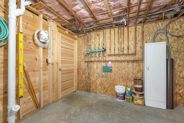 203 Orris Rd, Thornton, NH 03285 - view of unfinished basement