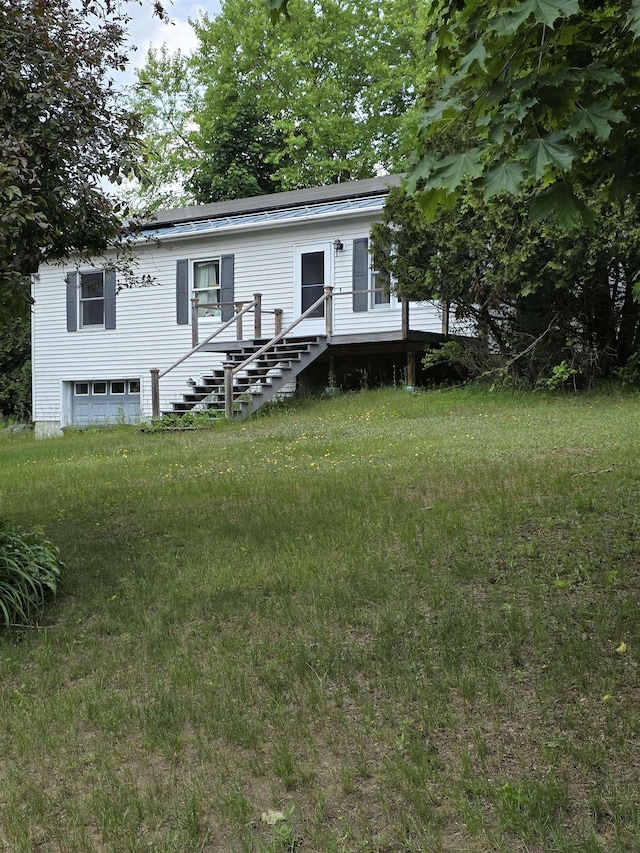 142 Sugar Plum Ct, Randolph, VT 05060 - view of front facade featuring a garage