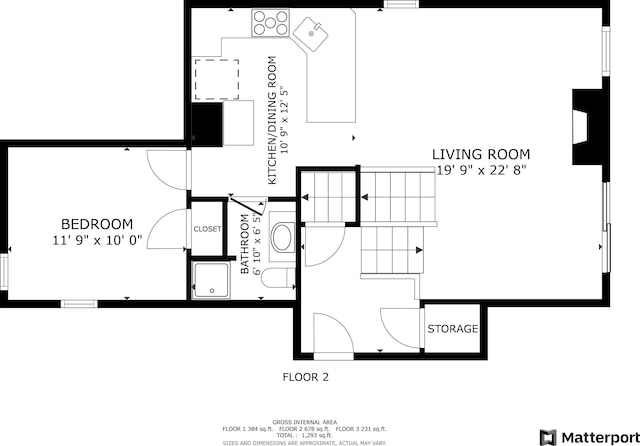 501 Bean Hill Rd Unit 32, Northfield, NH 03276 - view of floor plan / room layout