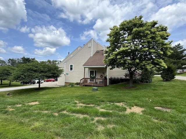 501 Bean Hill Rd Unit 32, Northfield, NH 03276 - view of property exterior with a lawn