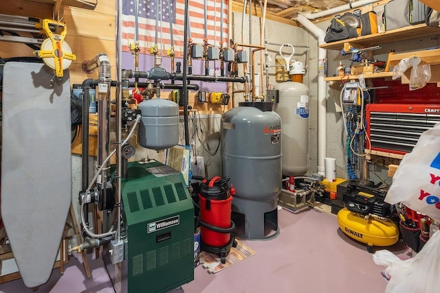 52 Jeffrey Dr, Sunapee, NH 03782 - utilities featuring a heating unit