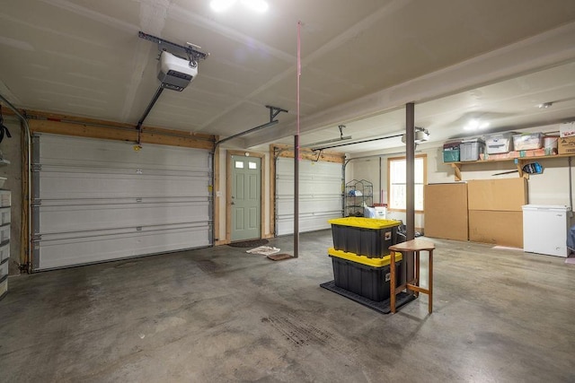 52 Jeffrey Dr, Sunapee, NH 03782 - garage with a garage door opener