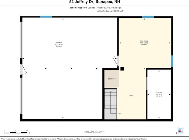52 Jeffrey Dr, Sunapee, NH 03782 - view of room layout