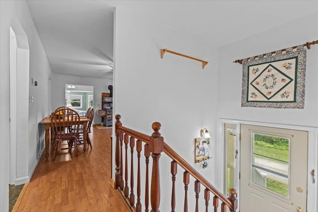 89 Catella Rd, Essex, VT 05452 - entrance foyer featuring healthy amount of natural light and light wood-style flooring