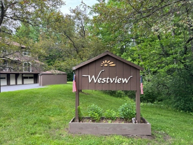 122 Batchelder St Unit A-8, Barre City, VT 05641 - community sign with a yard