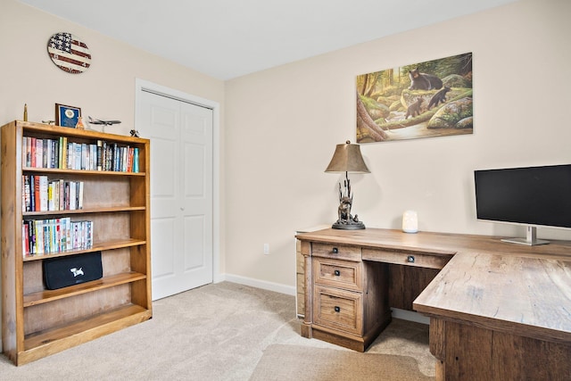 121 Deer Run Rd, Middleton, NH 03887 - office featuring light colored carpet and baseboards