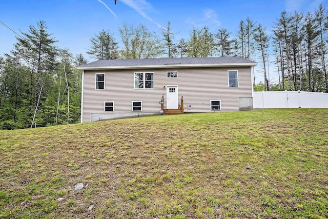 121 Deer Run Rd, Middleton, NH 03887 - back of house with entry steps