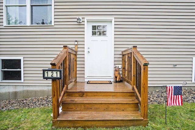 121 Deer Run Rd, Middleton, NH 03887 - doorway to property