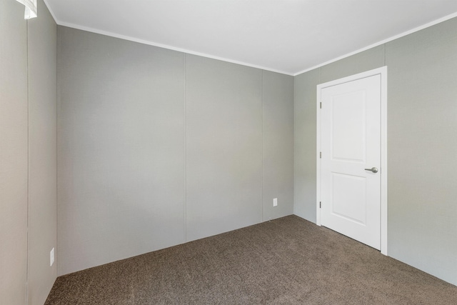 106 Stevens Rd Unit 1, Effingham, NH 03882 - carpeted spare room featuring ornamental molding