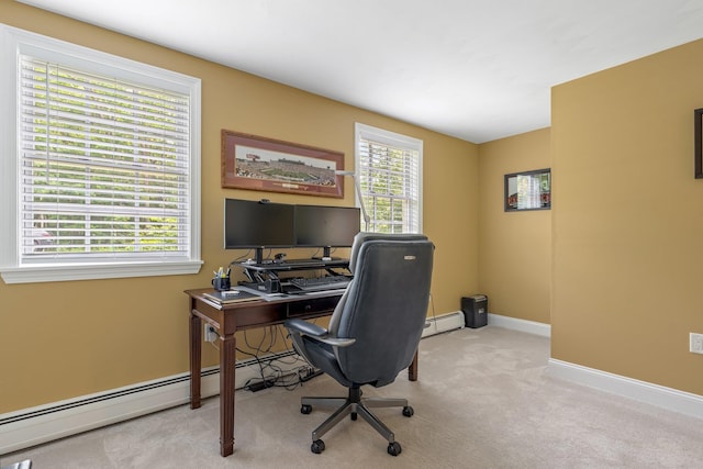 65 Forest St, Londonderry, NH 03053 - carpeted office featuring baseboards