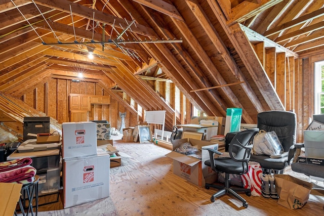 65 Forest St, Londonderry, NH 03053 - view of attic