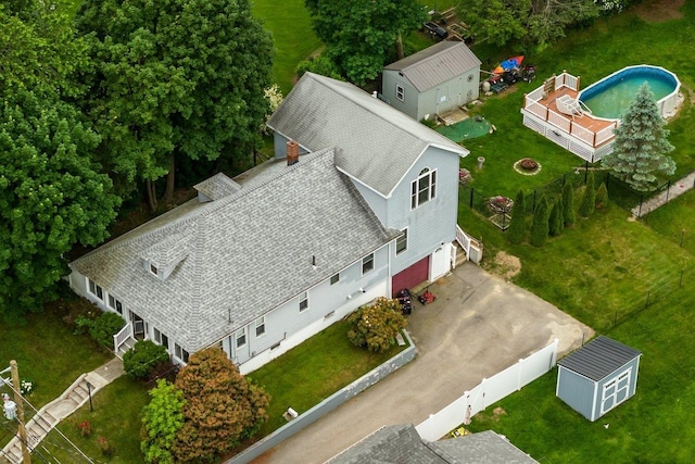 57 Rutland St, Dover, NH 03820 - aerial view of property and surrounding area