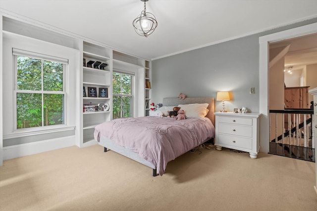 261 Main Ave, South Hampton, NH 03827 - bedroom with carpet flooring and crown molding