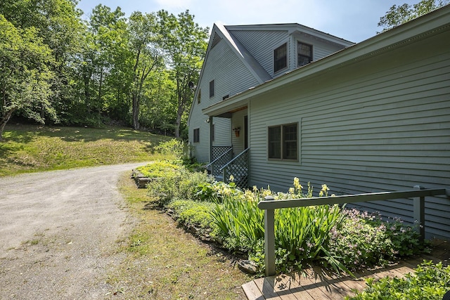 3440 Rte 44, West Windsor, VT 05037 - view of home's exterior with driveway