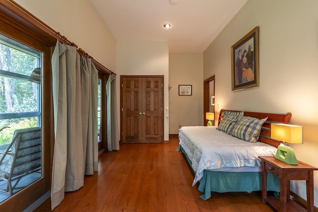 3440 Rte 44, West Windsor, VT 05037 - bedroom featuring wood finished floors